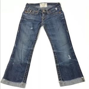 BIG STAR Thick Stitch “LIV” Jeans Capri 24x21.5